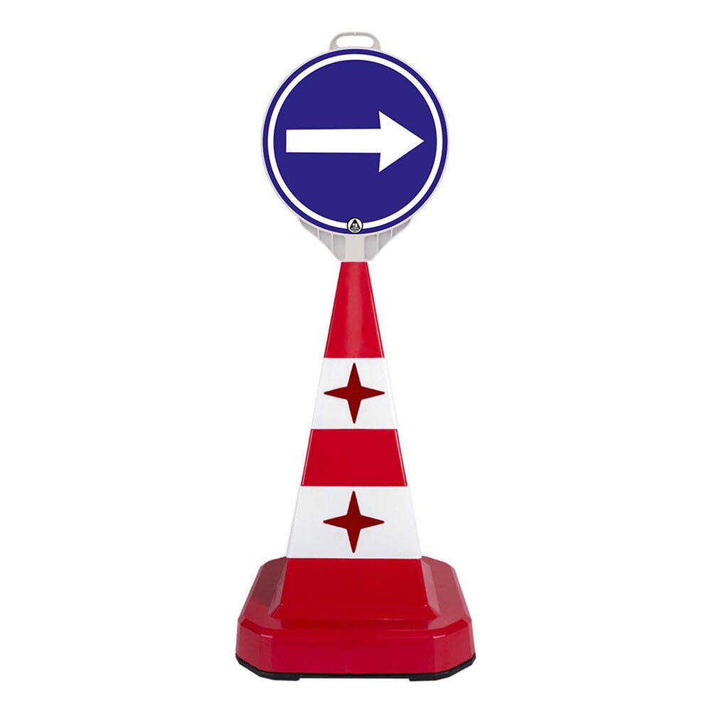 Kit indicator rutier mobil, Sigtra, con rutier, indicator obligatoriu dreapta fata-verso