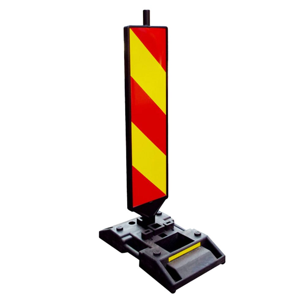 Kit baliza directionala semnalizare lucrari ocolire dreapta, Sigtra, Clasa 2, baliza, baza grea 15 kg