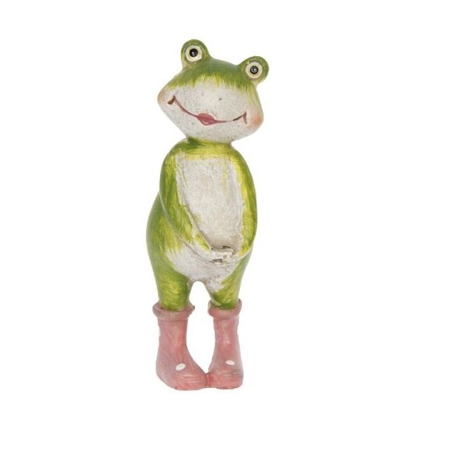 Figurina broscuta cu cizme, 4 x 13 cm