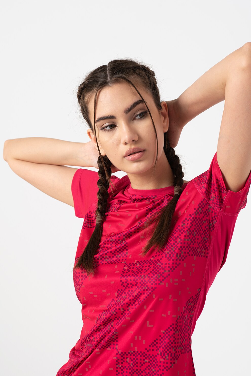 Asics, Tricou pentru alergare Lite Show, Roz/violet