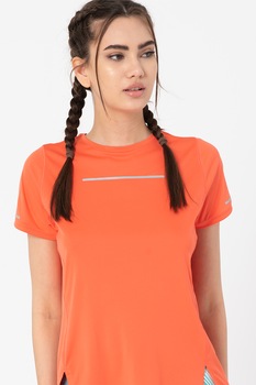 Asics, Tricou cu detalii reflectorizante pentru alergare Lite Show, Corai Asics, Tricou cu detalii reflectorizante pentru alergare Lite Show, Corai