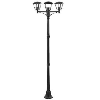 Felinar stradal sau de gradina Nar-7, corp aluminiu, 2100 x 530 mm, negru, IP44 Felinar stradal sau de gradina Nar-7, corp aluminiu, 2100 x 530 mm, negru, IP44