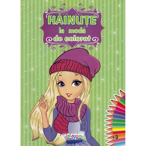 Hainute la moda de colorat