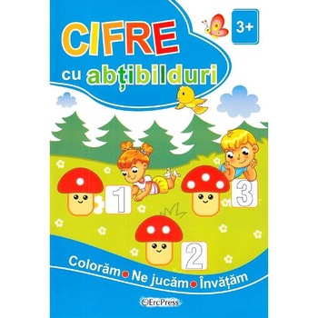 Cifre cu abtibilduri +3 ani Cifre cu abtibilduri +3 ani