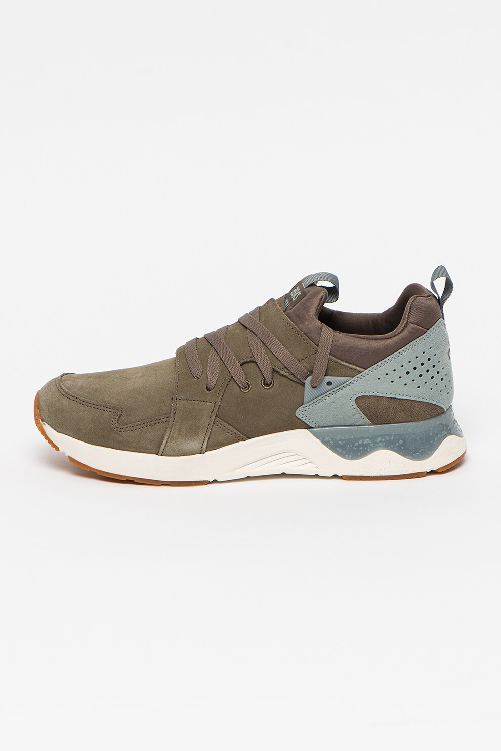 Asics, Pantofi de piele intoarsa pentru fitness Sanze, Taupe, 46.5