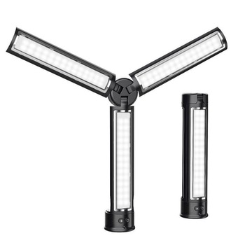 Lampa LED Fill Light BlitzWolf BW-SL7, atasare la trepied, 5 trepte de iluminare, pliabila, 2850 mAh, 8W, Negru Lampa LED Fill Light BlitzWolf BW-SL7, atasare la trepied, 5 trepte de iluminare, pliabila, 2850 mAh, 8W, Negru