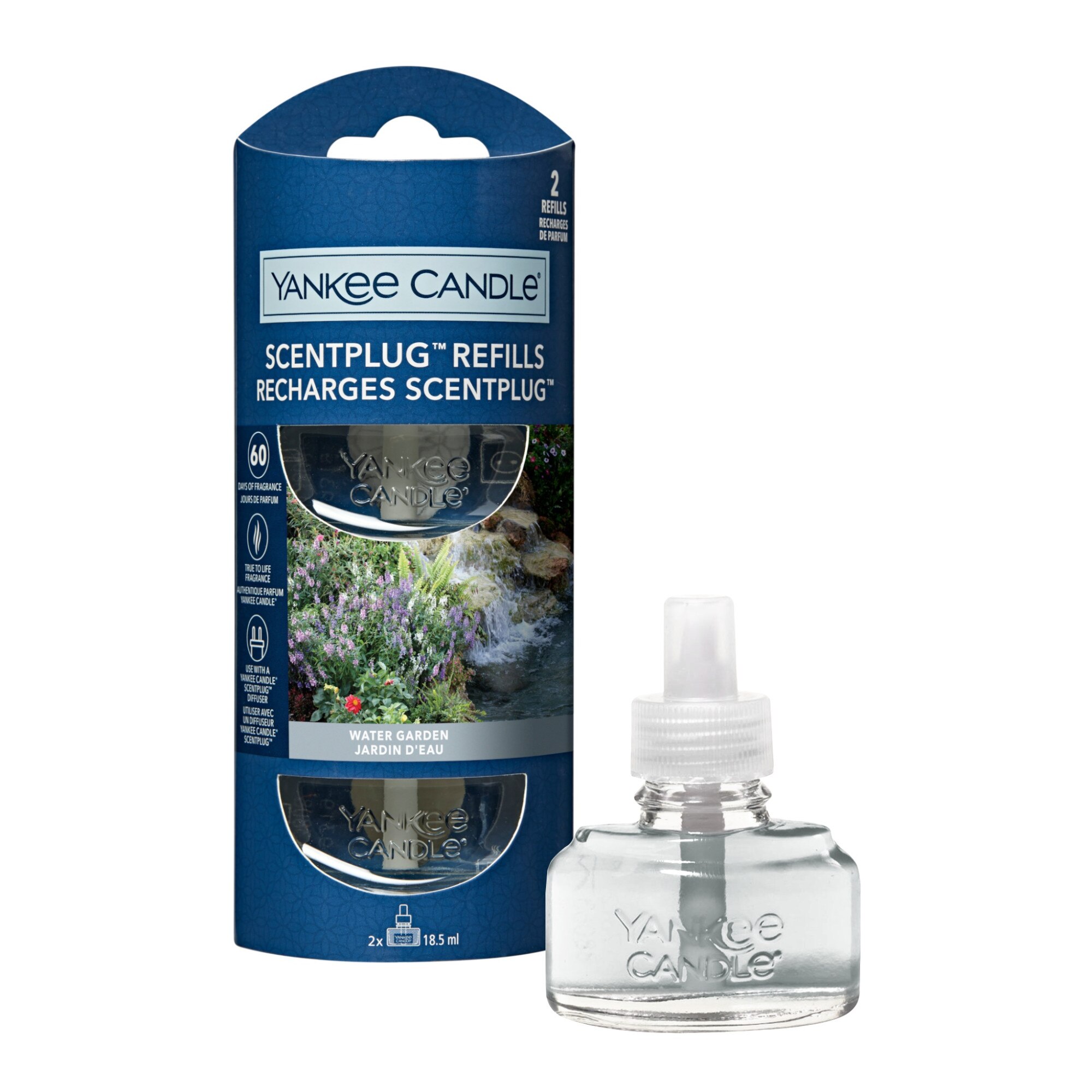 Set 2 rezerve Water Garden, Yankee Candle, pentru aparat electric de parfumarea locuintei