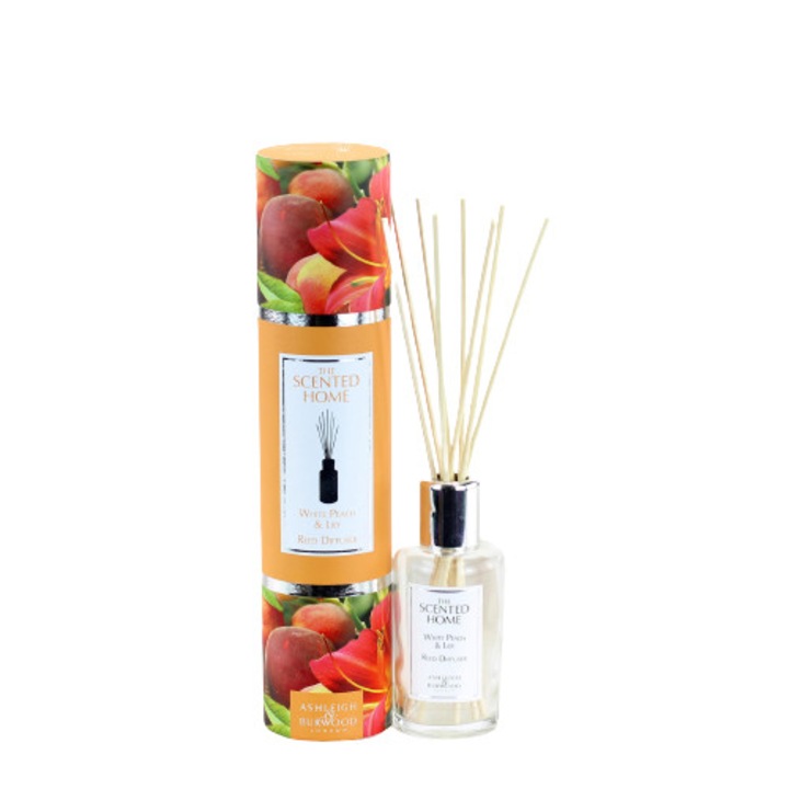 SCENTED HOME 150ml fehér barack & liliom illatdiffúzor