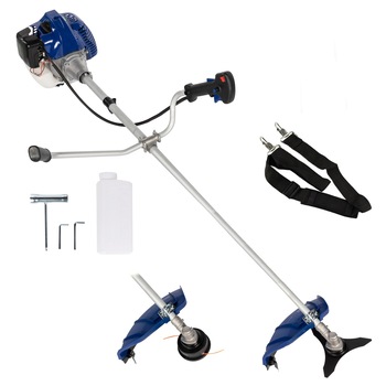 Motocoasa pe benzina Wertcraft 5 CP, WRT-015 cu 3 accesorii incluse Motocoasa pe benzina Wertcraft 5 CP, WRT-015 cu 3 accesorii incluse