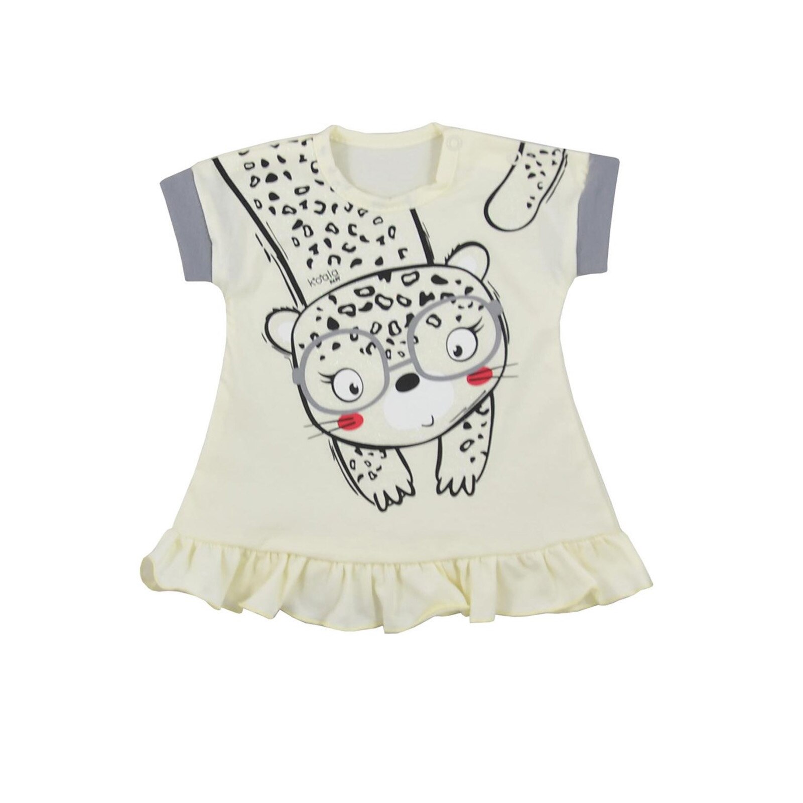 Rochita pentru fete Koala Sara 07-615G, Galben 86 CM Standard