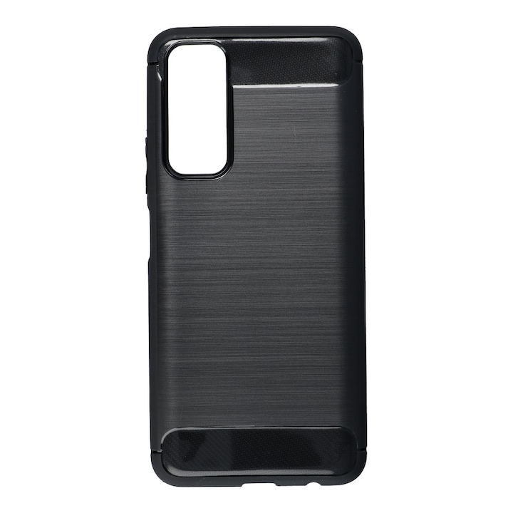 Предпазен гръб Forcell Carbon Case за Huawei P Smart (2021), Черен