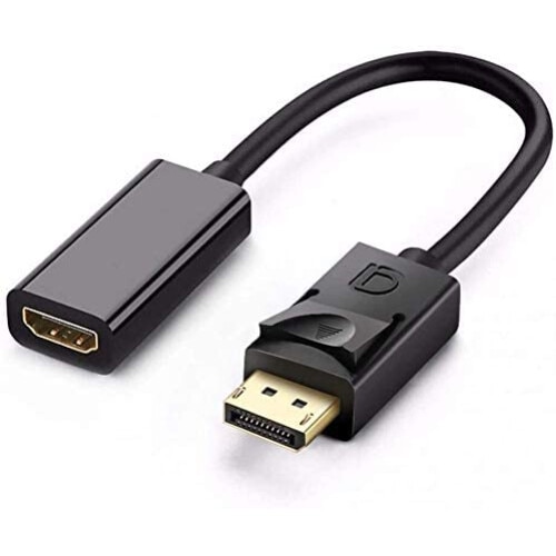 Adaptor YWDFMM, DisplayPort tata la HDMI mama, Negru eMAG.ro