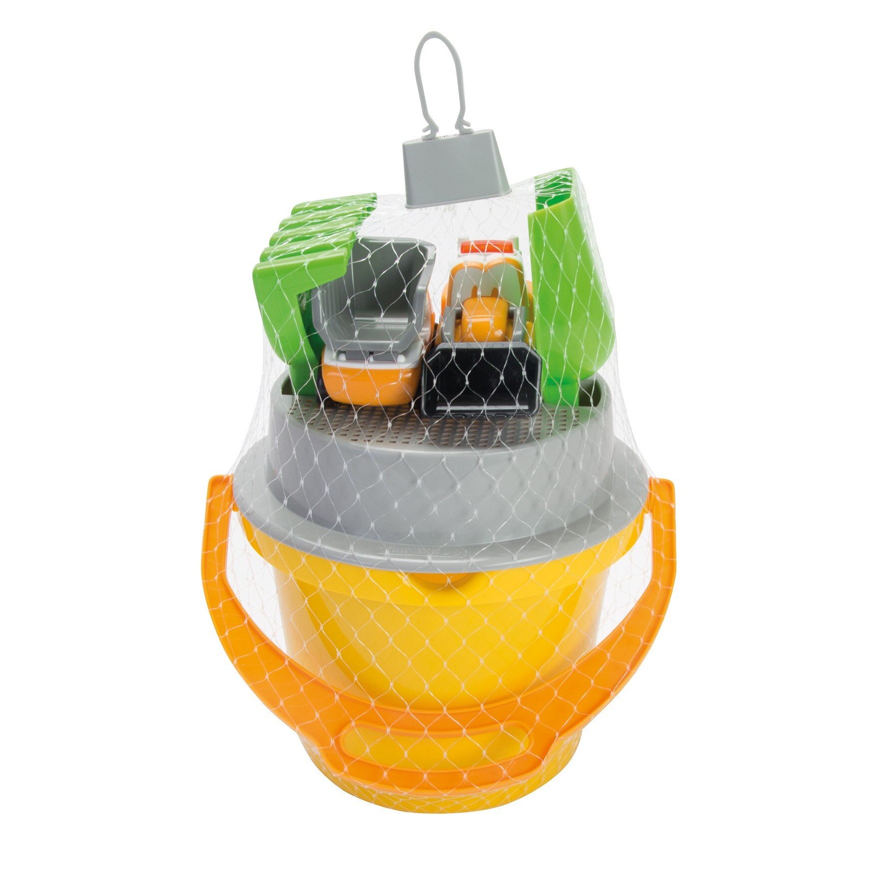 Set pentru plaja Dantoy, Galeata pentru nisip cu 5 accesorii