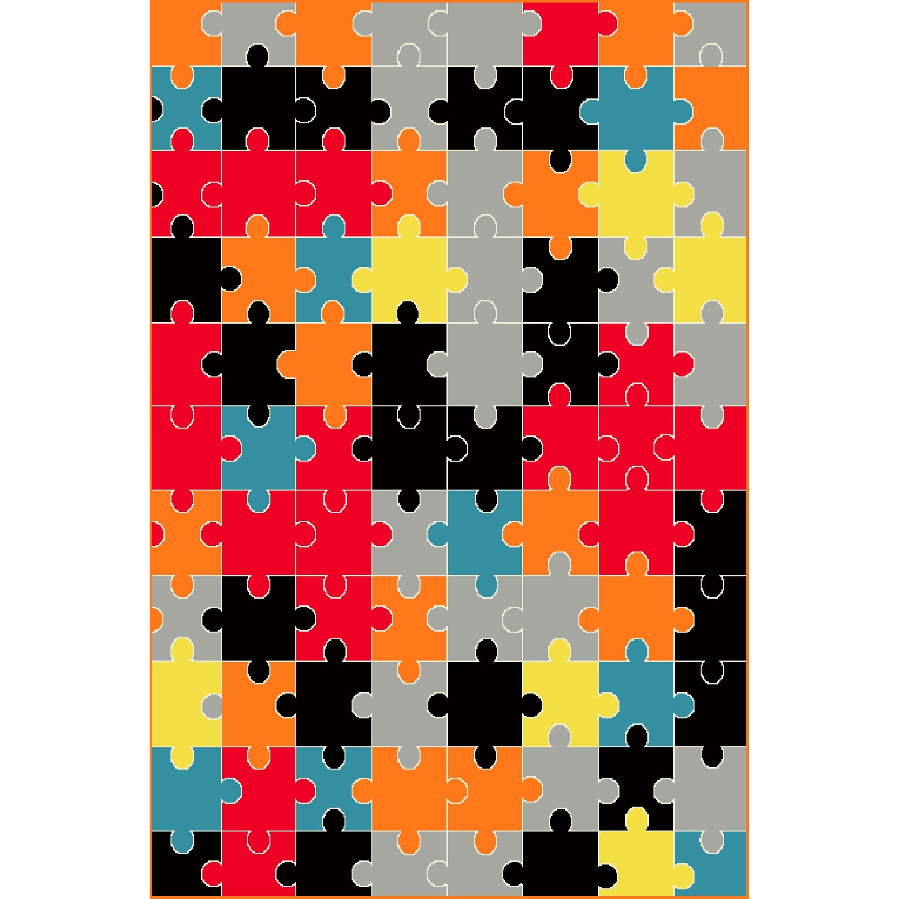 Covor Modern, Kolibri 11360, Multicolor, 160x230 cm, 2200 gr/mp
