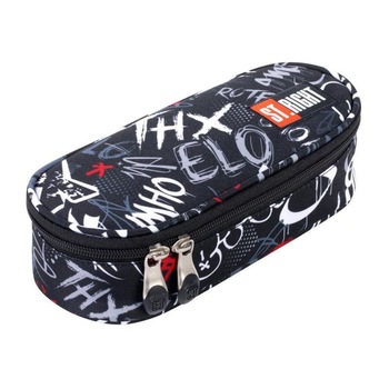 Penar Borseta Rigid cu Clapeta Interioara St Right - Slang Graffiti PC01 Penar Borseta Rigid cu Clapeta Interioara St Right - Slang Graffiti PC01