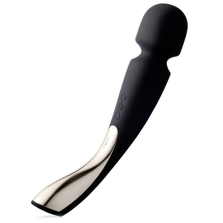 Масажор LELO Massage Wand, Smart Wand, Medium, Black, 8 функции за масаж