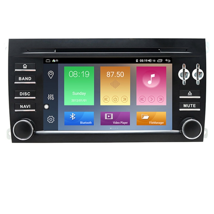 Мултимедия Hesperus за PORSCHE CAYENNE (2002-2009)​, Двоен дин с GPS, DVD, DSP, Android 10