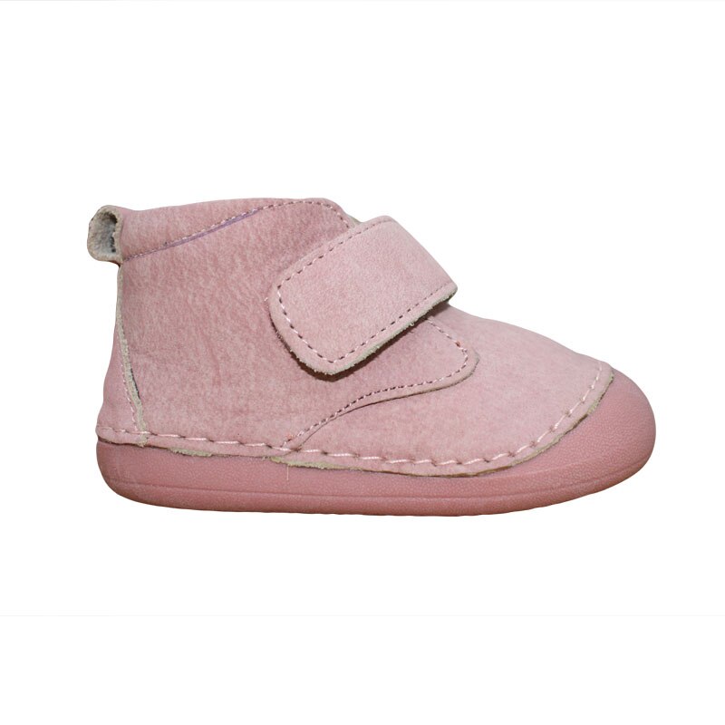 Pantofiori copii cu talpa moale si ultra-flexibila din piele Truffi A3101, Roz