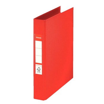 Caiet Mecanic A5 Esselte Standard, 2 Inele, Cotor 42 mm, Rosu Caiet Mecanic A5 Esselte Standard, 2 Inele, Cotor 42 mm, Rosu