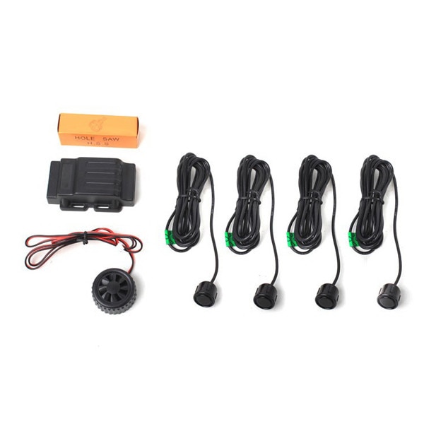 Sistem asistenta parcare spate cu 4 senzori ultrasonici si avertizare sonora