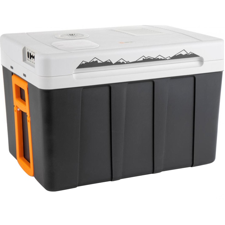 Хладилна кутия Peme CBP-50L-12V/230V, Електрическа, 50 литра, Adventure Orange