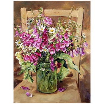 Pictura pe numere, panza pe rama 40x50 cm C20 Pictura pe numere, panza pe rama 40x50 cm C20