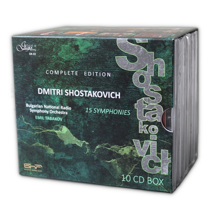Dmitri Sostakovici · Simfonii [Set de zece CD-uri]