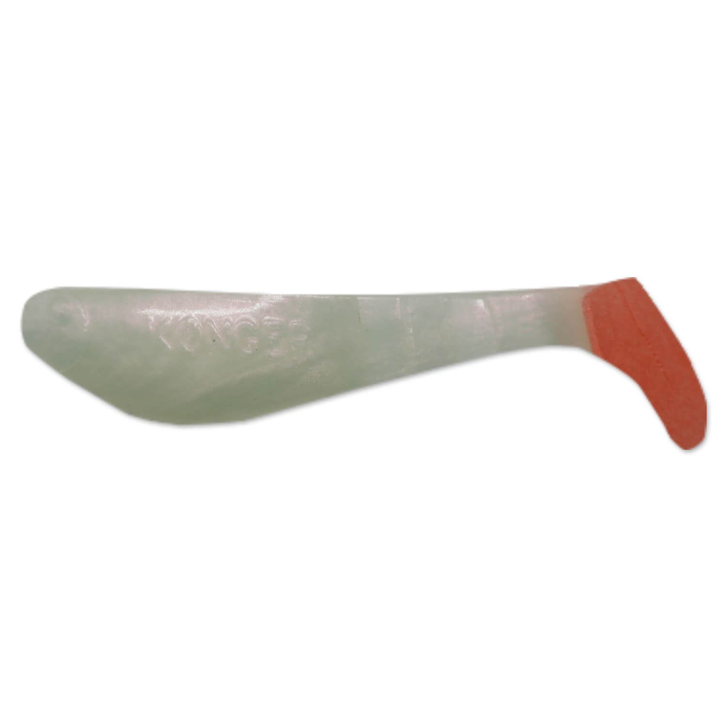 Set 5buc Shad Konger Killer Shadow 5.5cm, 2.3gr, culoarea Pearl Red Tail