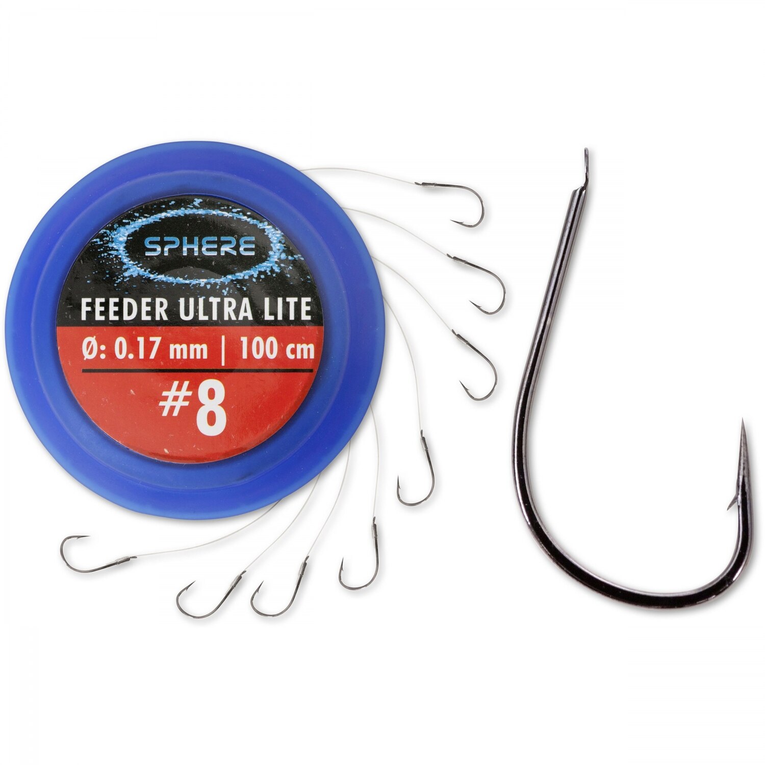 Carlige Legate No.20 60cm 0.12mm Feeder Leader Master FC