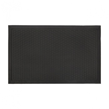 Pres cauciuc, 150x90 cm, Criss Cross, negru Pres cauciuc, 150x90 cm, Criss Cross, negru