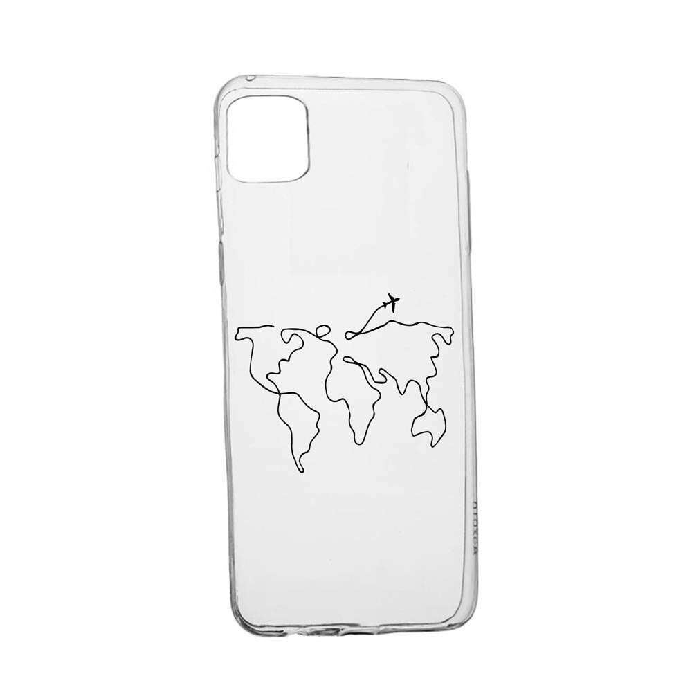 Husa Silicon Compatibila Cu Apple iPhone 12 Pro, Travel, rezistenta la uzura, anti-alunecare, 733