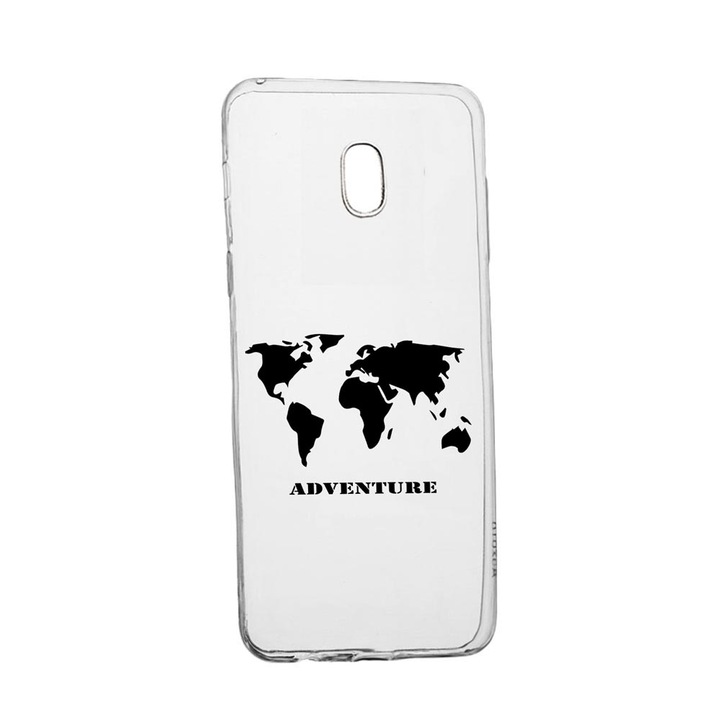 Husa Silicon Compatibila Cu Nokia 1 Plus, Adventure, rezistenta la uzura, anti-alunecare, 734