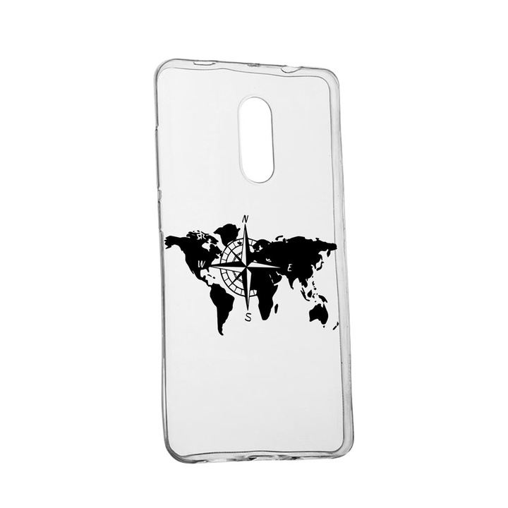 Husa Silicon Compatibila Cu Nokia 2.4, Traveler, rezistenta la uzura, anti-alunecare, 735