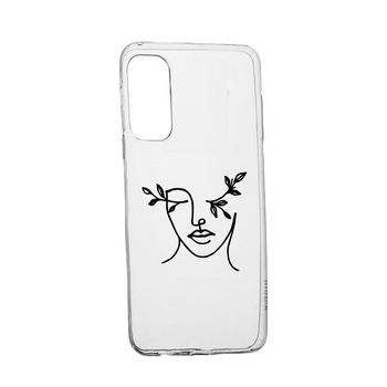 Husa Silicon Compatibila Cu Huawei P Smart 2021, Woman Abstract, rezistenta la uzura, anti-alunecare, 736 Husa Silicon Compatibila Cu Huawei P Smart 2021, Woman Abstract, rezistenta la uzura, anti-alunecare, 736