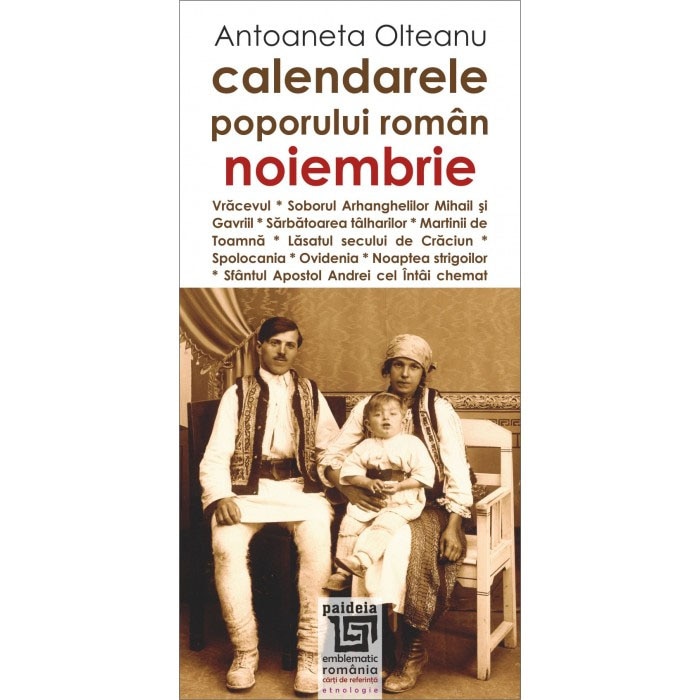 Calendarele poporului roman noiembrie - Antoaneta Olteanu1