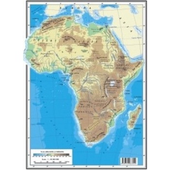 Harta Africa fizica si politica plastifiata format A4 - Dan Dumitru Harta Africa fizica si politica plastifiata format A4 - Dan Dumitru