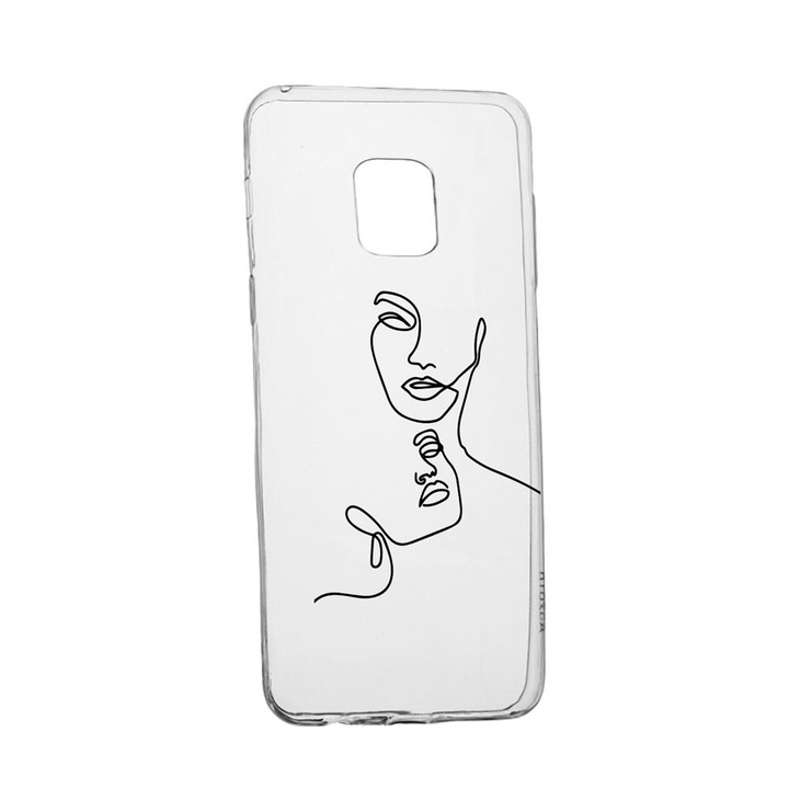 Husa Silicon Compatibila Cu Xiaomi Redmi Note 9S, Mother Love Abstract, rezistenta la uzura, anti-alunecare, 741