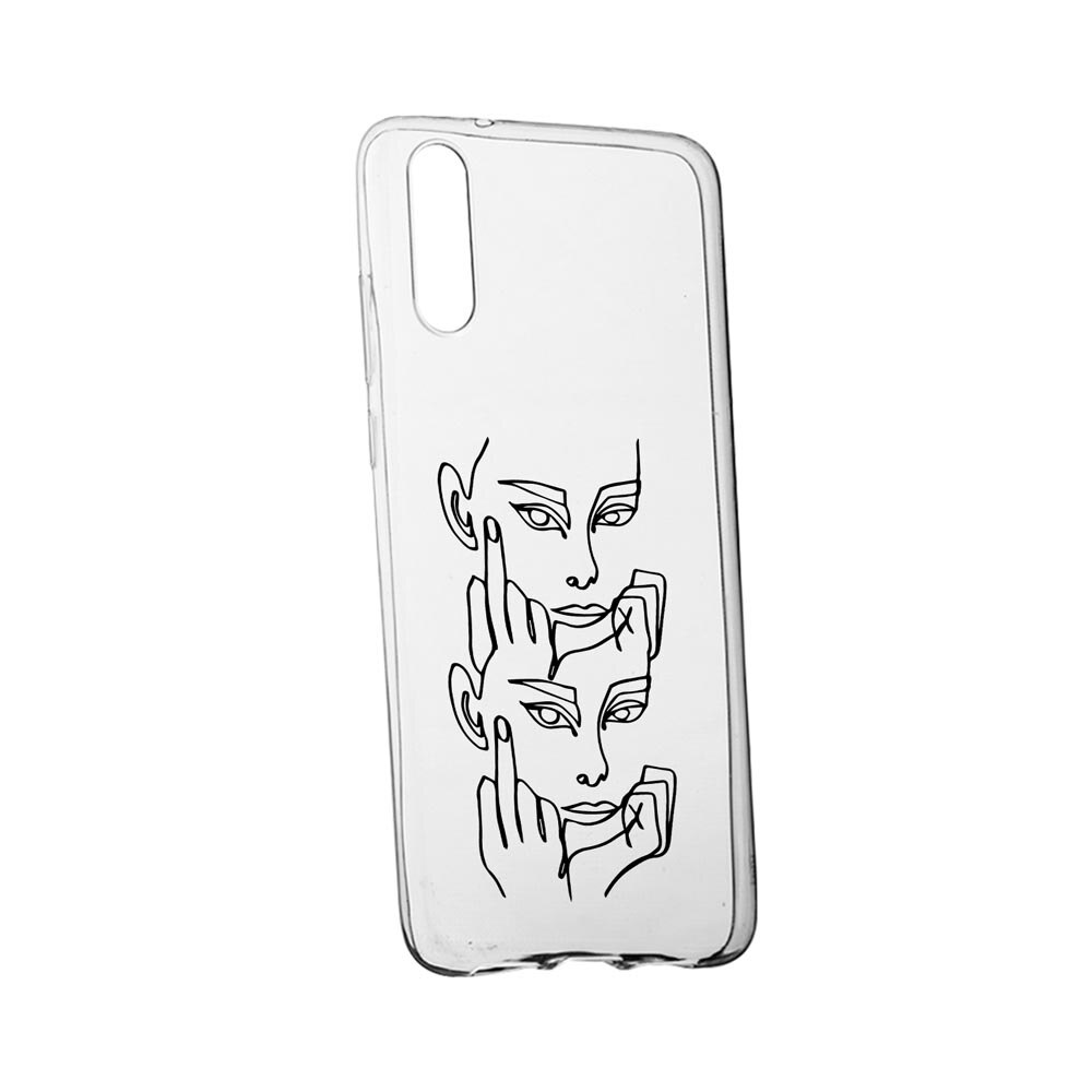 Husa Silicon Compatibila Cu Huawei P30, FU, rezistenta la uzura, anti-alunecare, 742