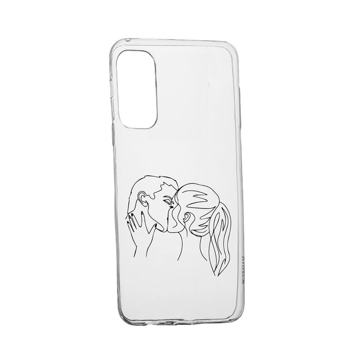 Husa Silicon Compatibila Cu Oppo A55 5G, Teen Love, rezistenta la uzura, anti-alunecare, 743