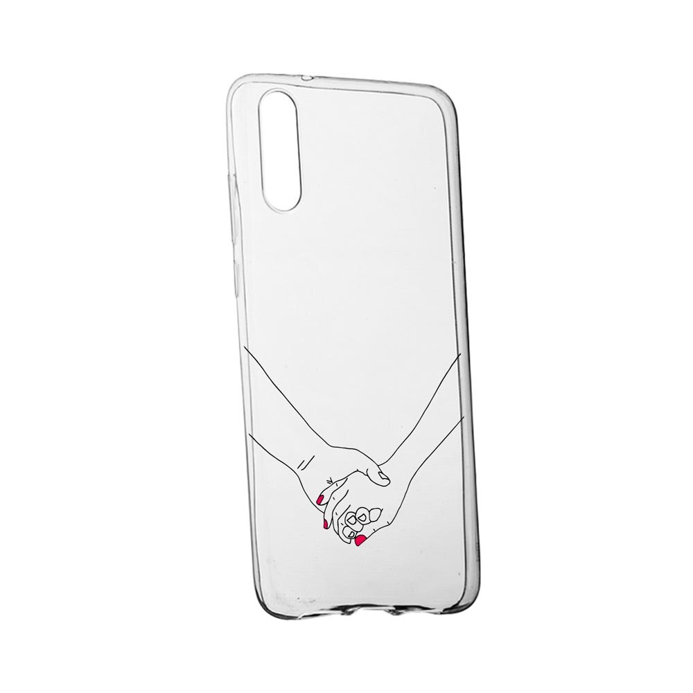 Husa Silicon Compatibila Cu Huawei P20 Pro, Love, rezistenta la uzura, anti-alunecare, 744