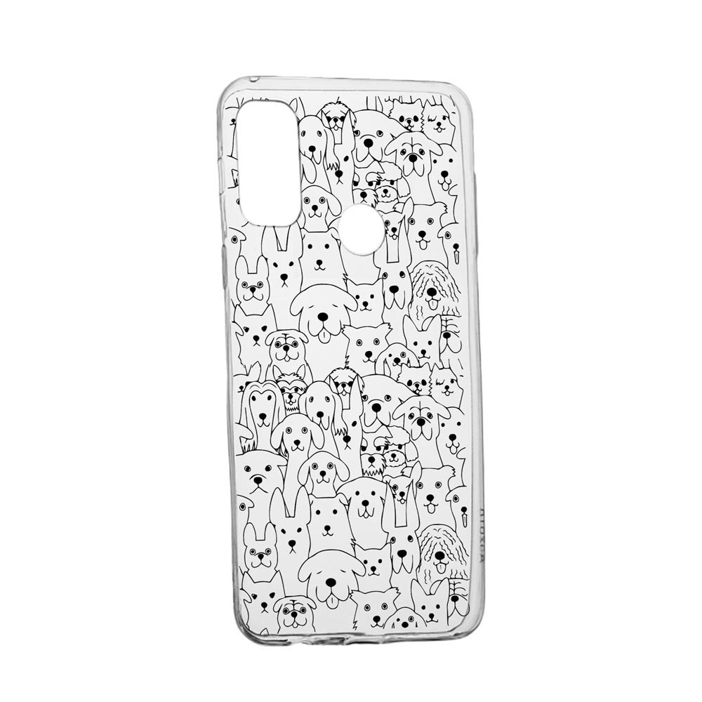 Husa Silicon Compatibila Cu Motorola Moto G10 / Moto G30 / Moto 10 Power, Poppies, rezistenta la uzura, anti-alunecare, 745