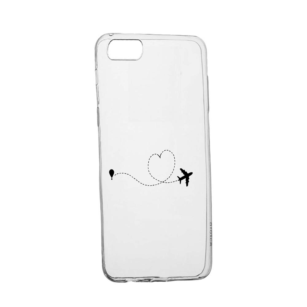 Husa Silicon Compatibila Cu Apple iPhone 7 Plus / 8 Plus, Love To Travel, rezistenta la uzura, anti-alunecare, 746