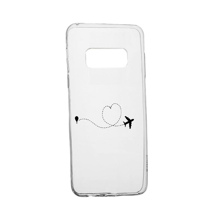 Husa Silicon Compatibila Cu Samsung Galaxy Note 9, Love To Travel, rezistenta la uzura, anti-alunecare, 746