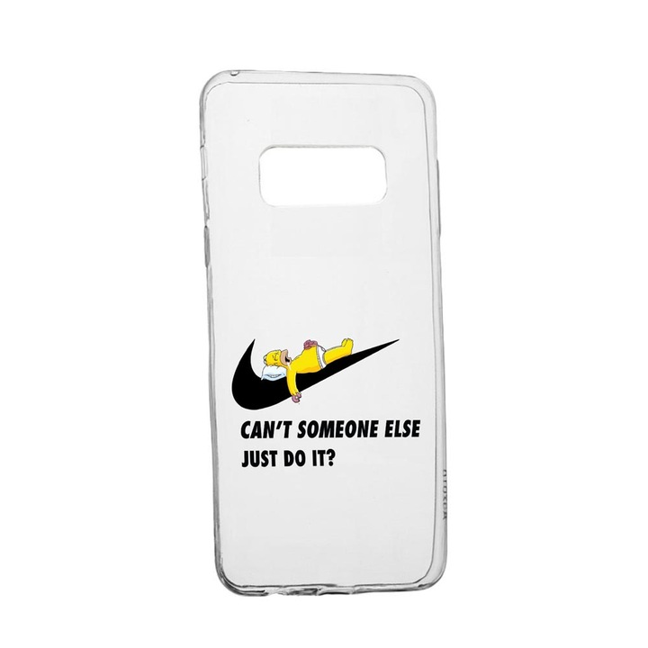 Husa Silicon Compatibila Cu Samsung Galaxy Note 9, Simpson - Just Do It, rezistenta la uzura, anti-alunecare, 751