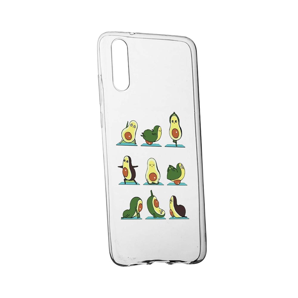 Husa Silicon Compatibila Cu Samsung Galaxy A30S, Avocado Yoga, rezistenta la uzura, anti-alunecare, 752