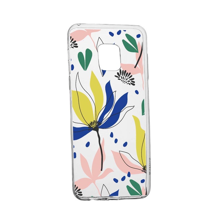 Szilikon védőtok Xiaomi Poco X3 (NFC) / Poco X3, Flowers Pattern, 754