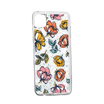 Husa Silicon Compatibila Cu Huawei P40 Lite, Flowers - Pastel Colors, rezistenta la uzura, anti-alunecare, 755 Husa Silicon Compatibila Cu Huawei P40 Lite, Flowers - Pastel Colors, rezistenta la uzura, anti-alunecare, 755