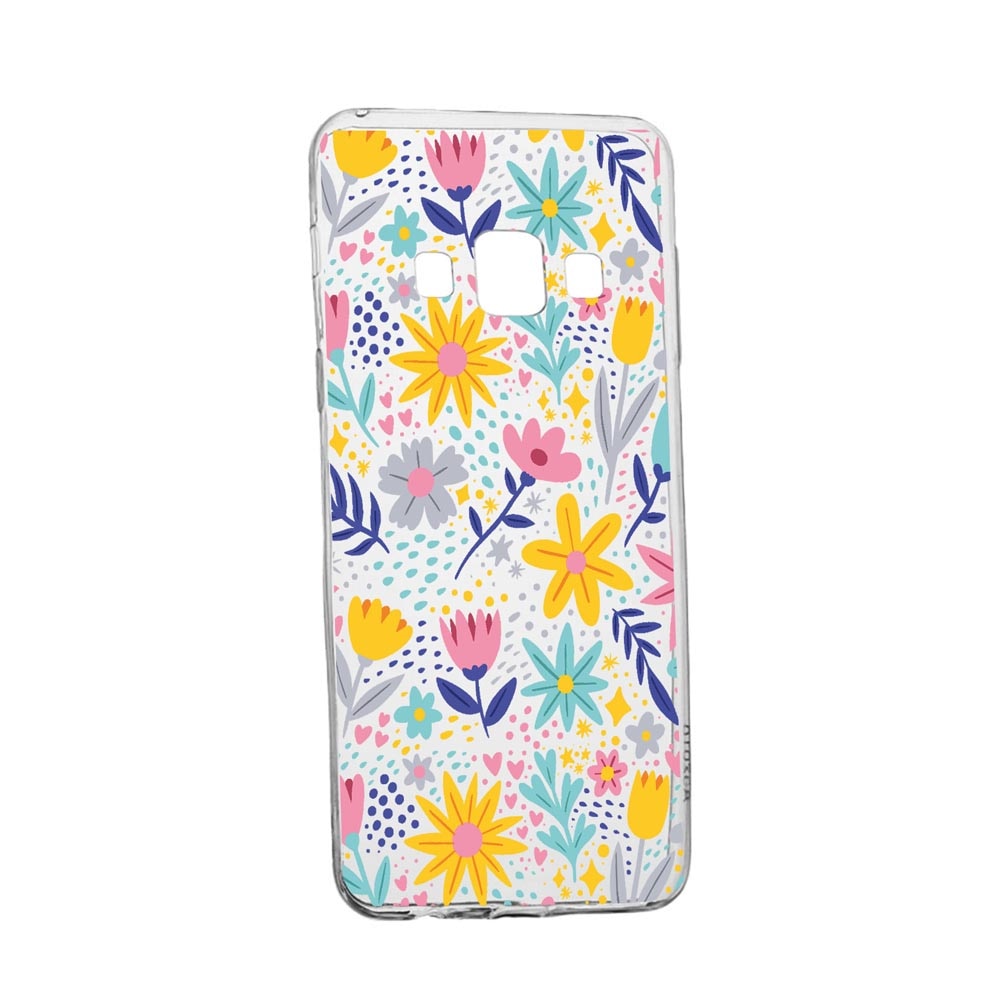 Husa Silicon Compatibila Cu Samsung Galaxy J5 2016, Little Flowers, rezistenta la uzura, anti-alunecare, 758