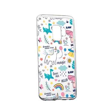 Husa Silicon Compatibila Cu Xiaomi Redmi 9, Unicorn - Dreams Comes True, rezistenta la uzura, anti-alunecare, 759 Husa Silicon Compatibila Cu Xiaomi Redmi 9, Unicorn - Dreams Comes True, rezistenta la uzura, anti-alunecare, 759