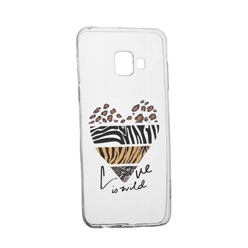 Husa Silicon Compatibila Cu Samsung Galaxy A3 2017, Love Is Wild, rezistenta la uzura, anti-alunecare, 762 Husa Silicon Compatibila Cu Samsung Galaxy A3 2017, Love Is Wild, rezistenta la uzura, anti-alunecare, 762